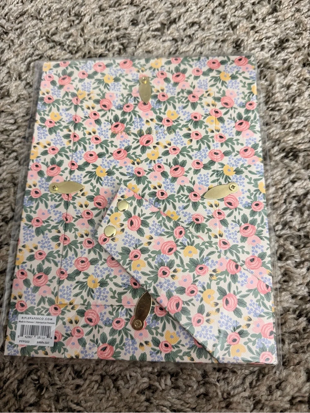 Rifle Paper Co. Pink Floral Picture Frame 4x6 in New & Wrapped